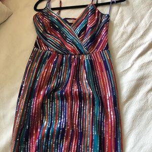 Trina Turk Sequined Party Dress Size 0